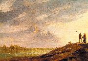 Aelbert Cuyp River Sunset France oil painting reproduction